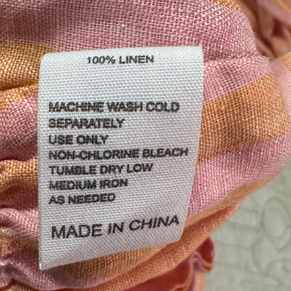 NEW SET Trovata 2 PIECES Sienna Shirt & Brigette Bandeau Top S Creamsicle Stripe - Picture 14 of 14